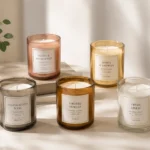 14oz luxury glass candle jar for premium scented candles