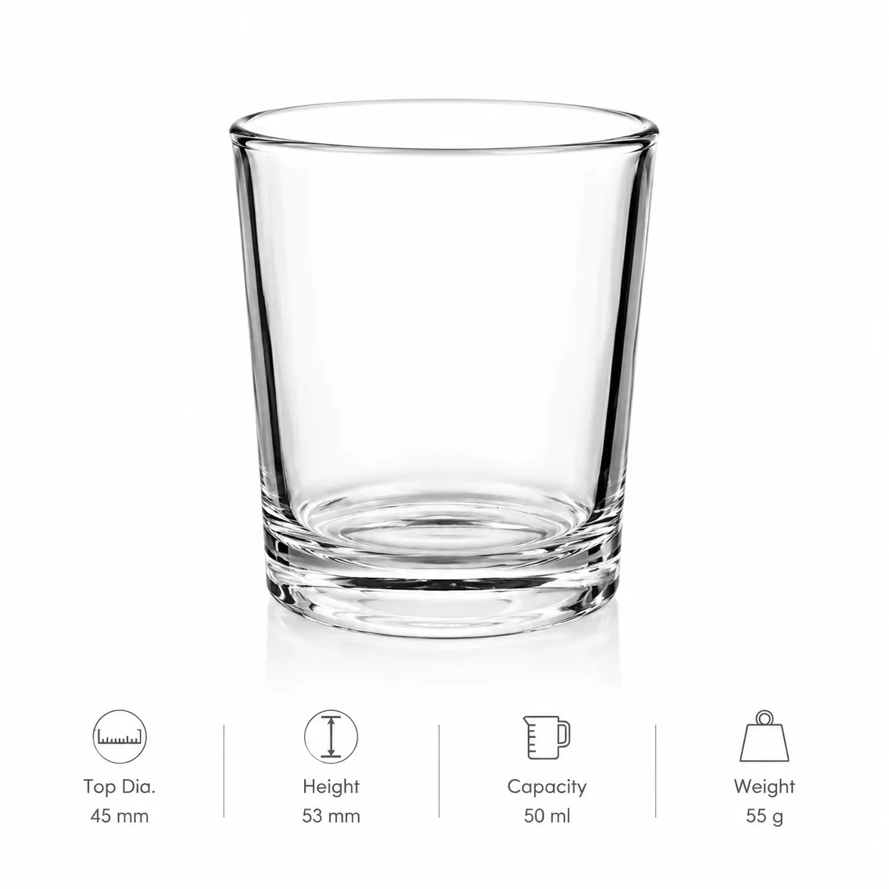 Mini Small Glass Candle Jar Manufacturer