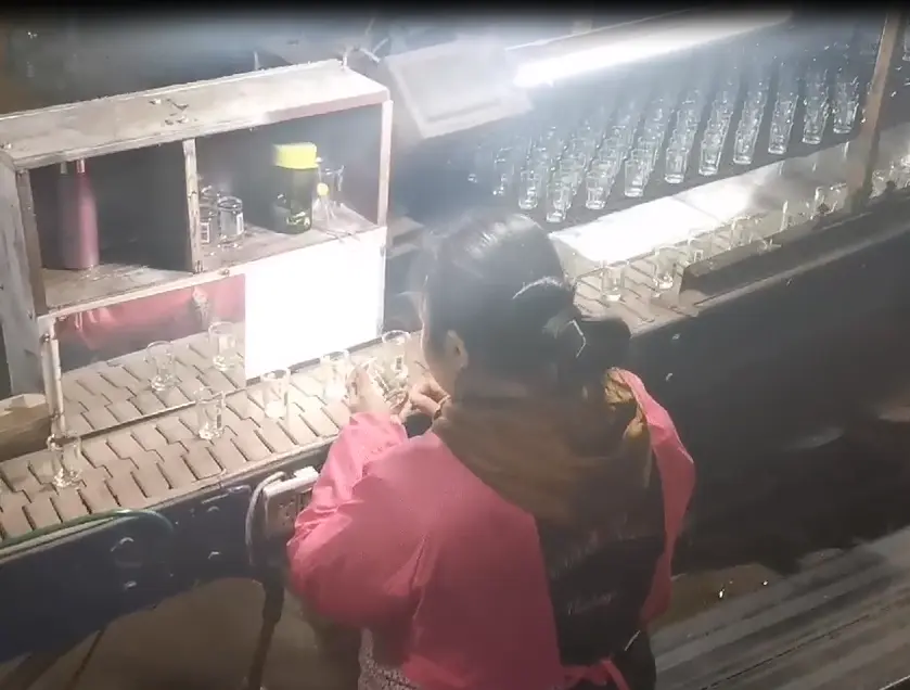 Glass packaging quality inspection in China