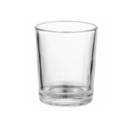 candle glass tumbler