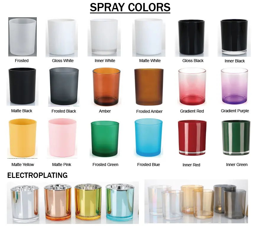 custom glass candle jars