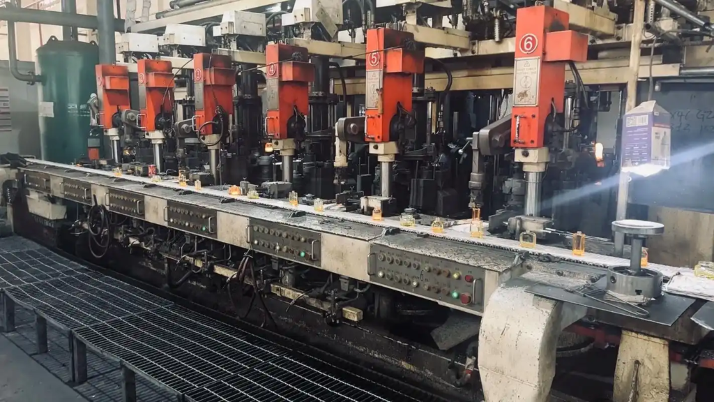 glass jar factory and machine