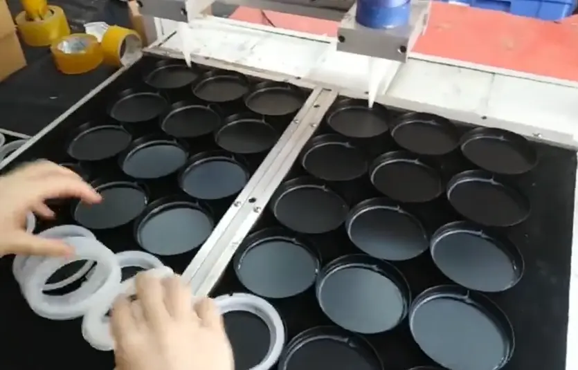 metal lid prouction
