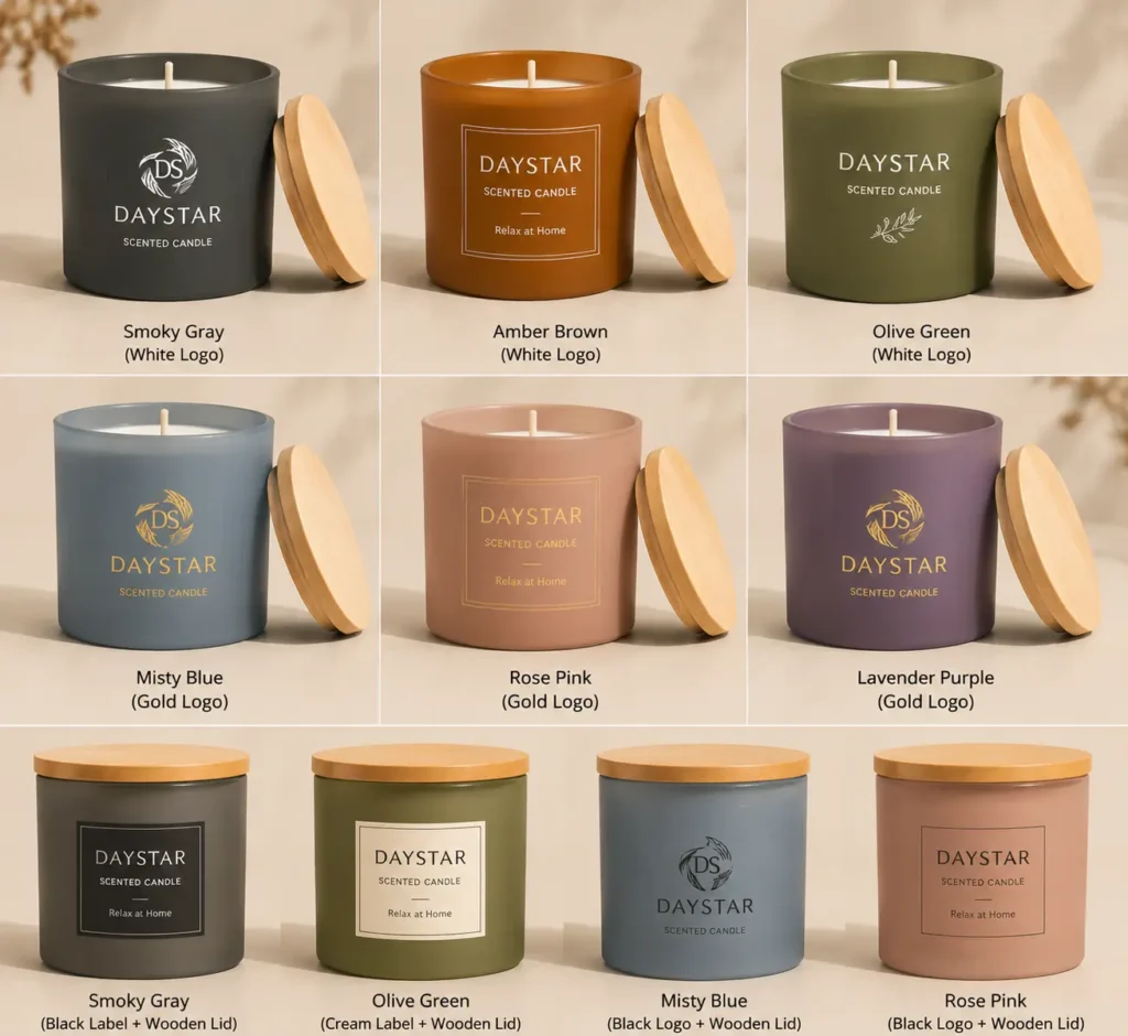 oversized candle jar