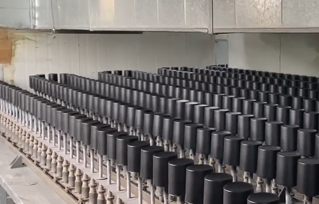 spray color production line
