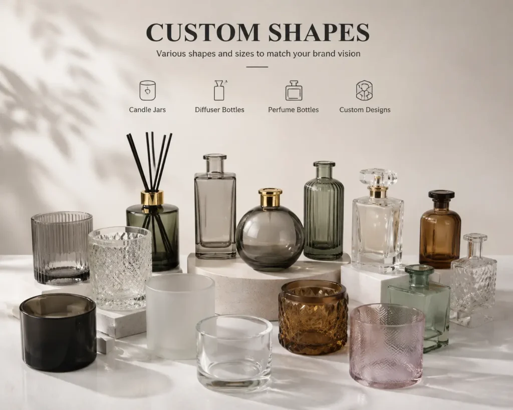 Custom Shape for Glass Bottles