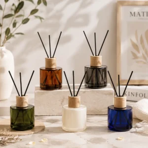 custom round aroma bottle for home fragrance brands